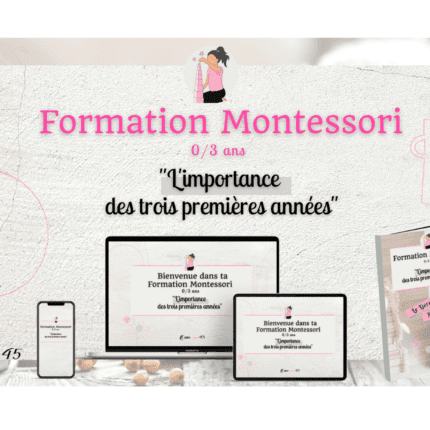 Formation Montessori 0 à 3 ans